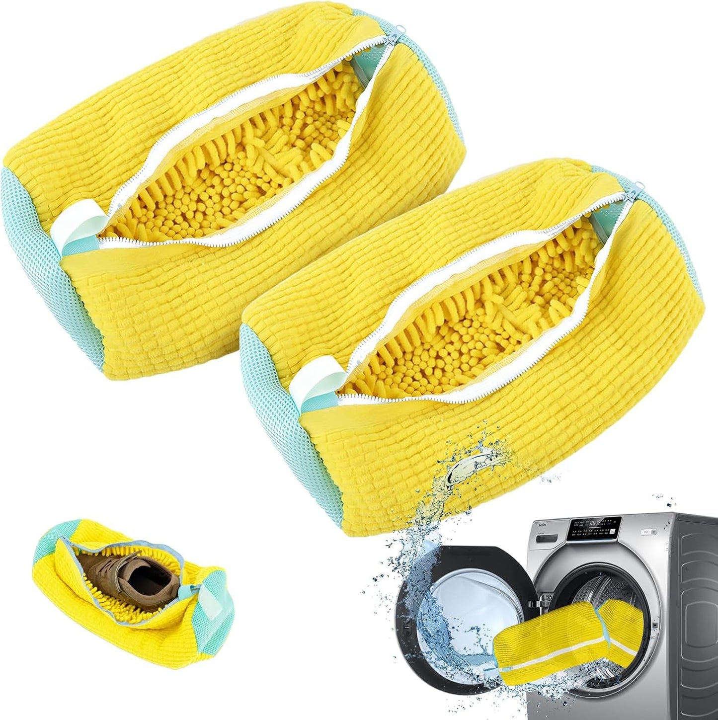 Qleanso - Laundry Shoe Bag